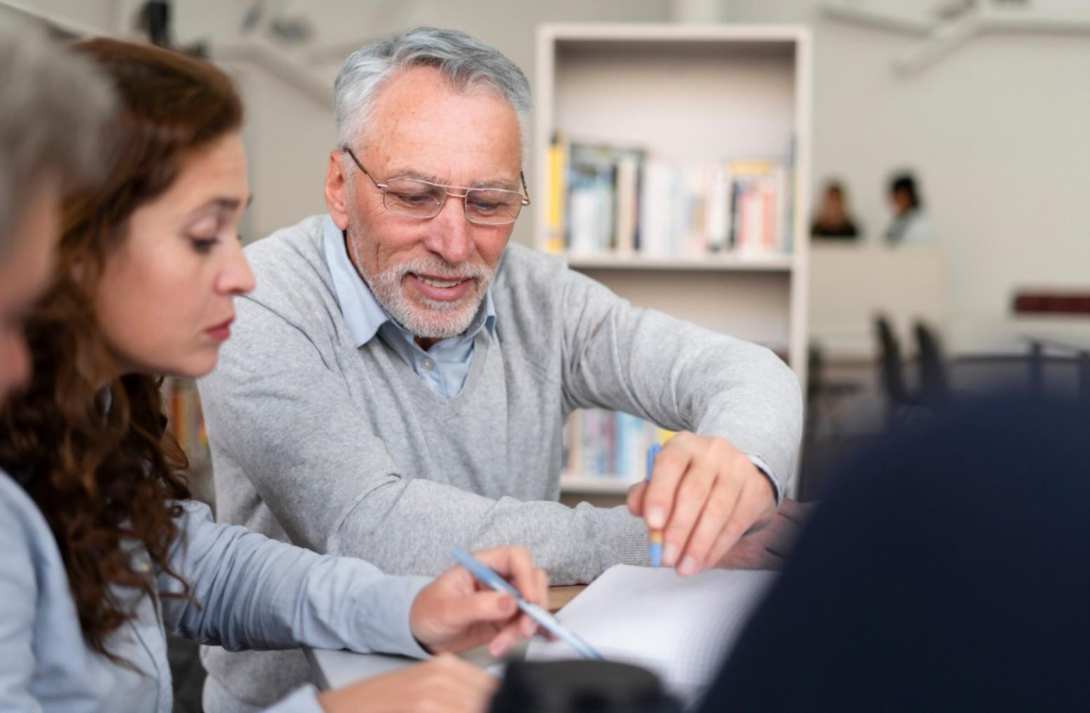 Financial charts and market analysis workspace showing educational materials